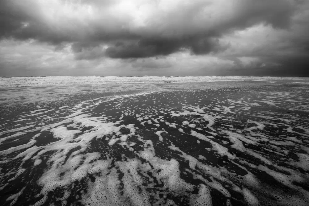 beach and clouds